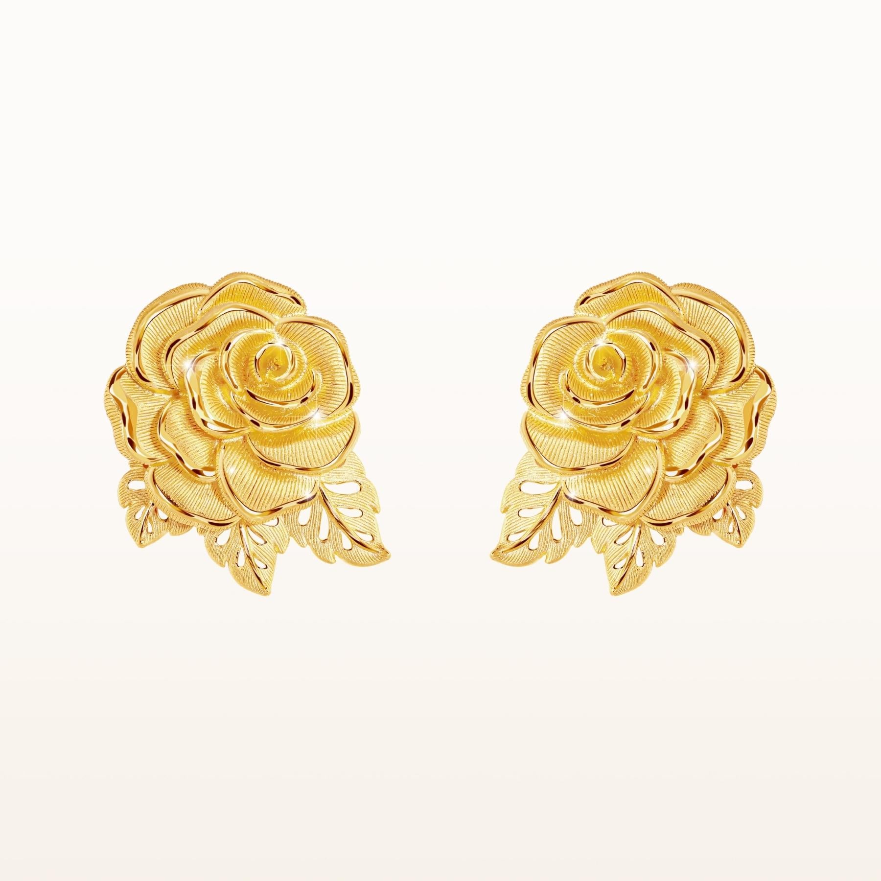 Traditional Gold 24K Designer Jhumka Earrings (SJ_755) – Shining Jewel